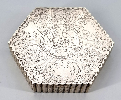 Art deco tabatiere silber - deco,
