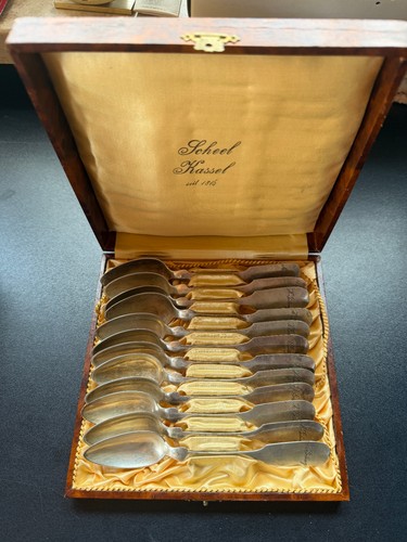 Silberbesteck aus 800er silber - silberbesteck,