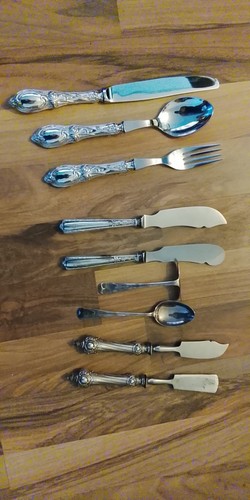 376 silberbesteck silber - silberbesteck,,