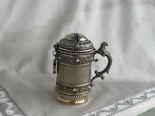 Schöne 800er silber spar dose - silber, spar-dose