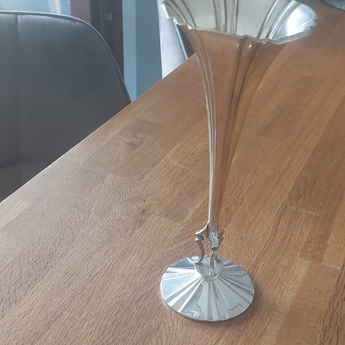 Silbervase vase aus 800er - silbervase/vase,