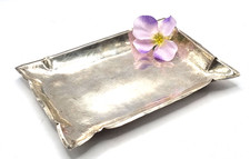 Antik ART DECO Silberschale