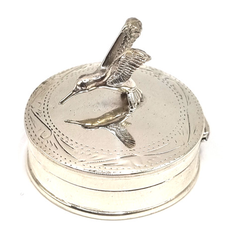 Seltene sterling silber - seltene, dose
