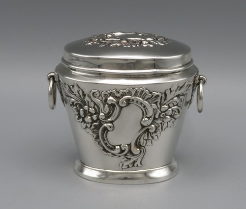 Teedose 925er silber - teedose,