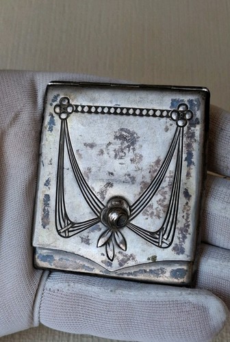 Jugendstil visitenkartenetui - jugendstil,