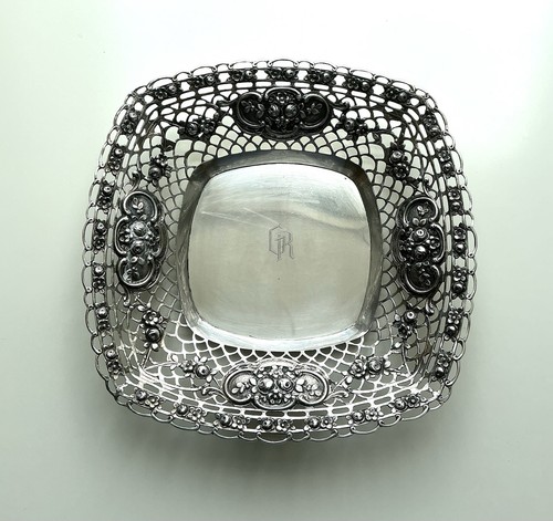 Durchbrochene schale silber - schale,,