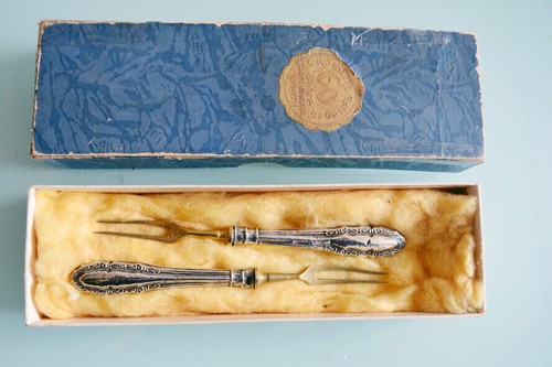 800er silber vorlegebesteck - 800er,
