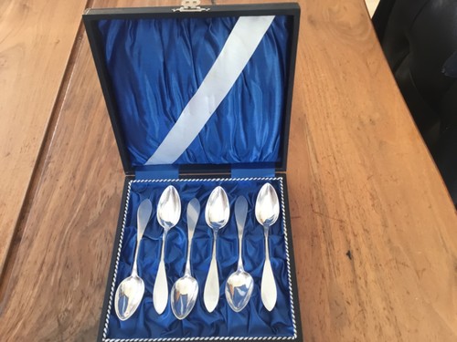 800er silberlöffel 6er - 800er, set