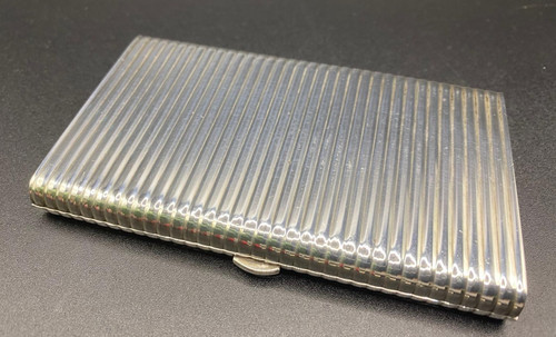Massives zigaretten etui 925er - massives,